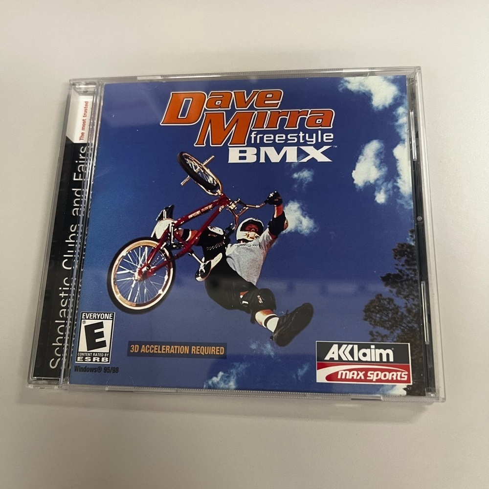 Vintage Dave Mirra Freestyle BMX (PC, 2000, Acclaim)